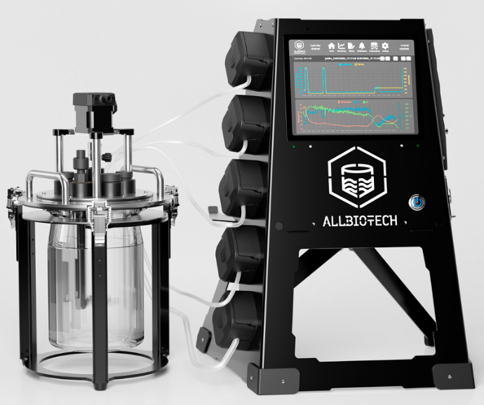 1L RESEARCH BIOREACTOR + pO2 sensor