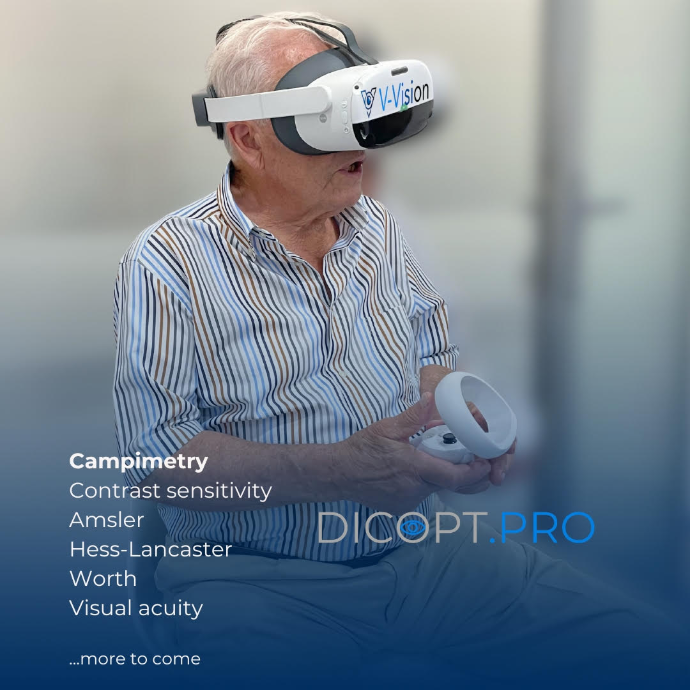 Remote portable optometric testing