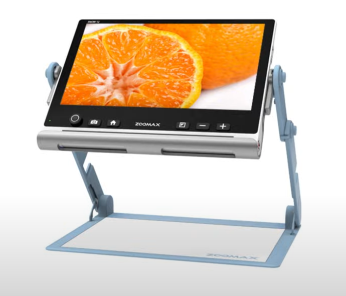 OCR and Text-to-Speech. 2.5x - 19x magnification