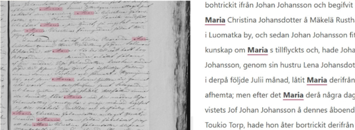 Data mining technology for “Non digitally native documents”