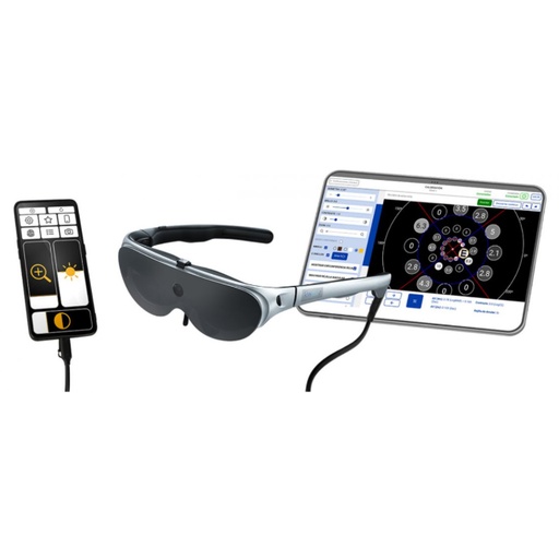 Retiplus 2, smart glasses for low vision pathologies